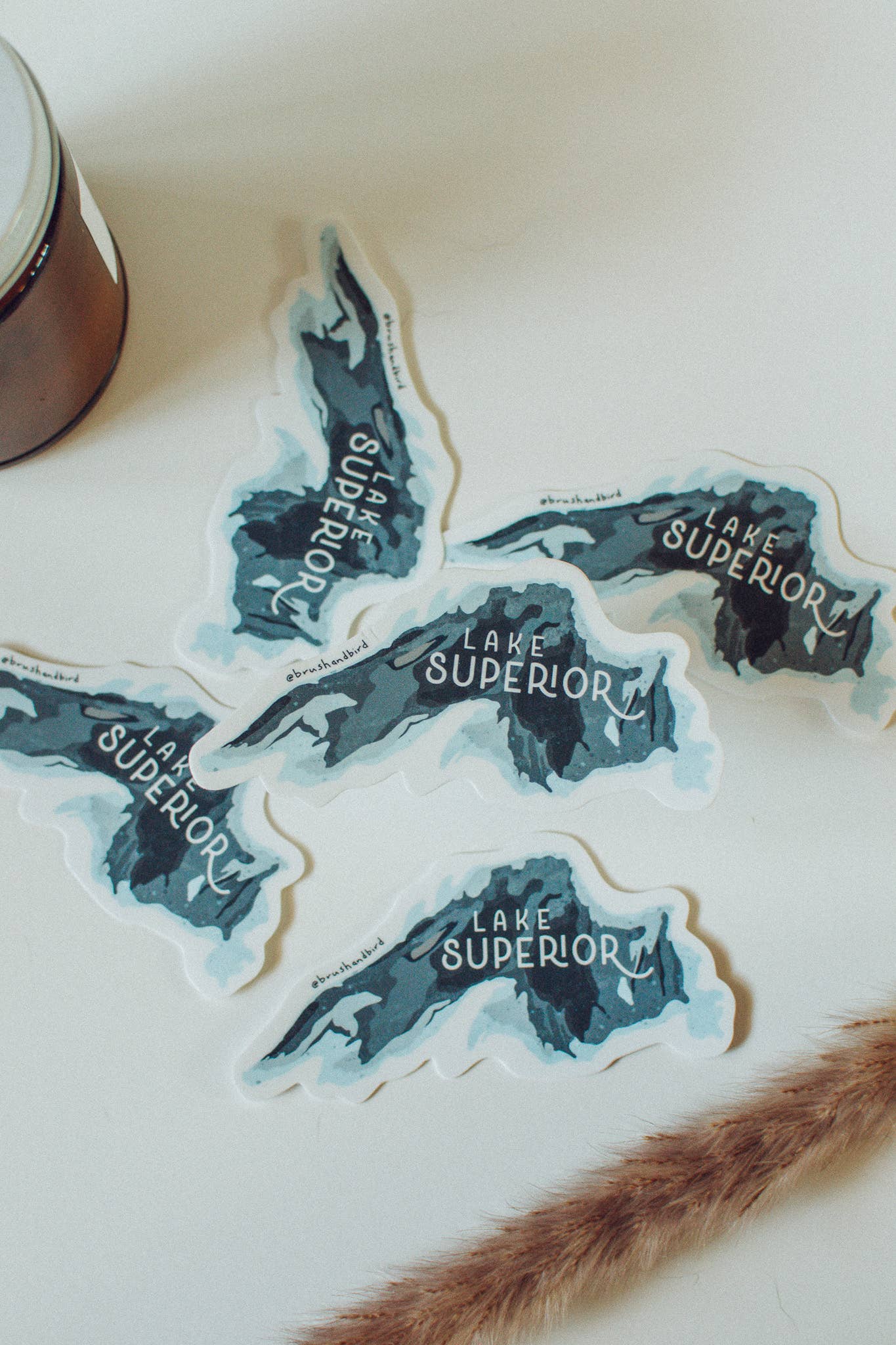 Great Lakes Waterproof Sticker | Lake Superior Vinyl Decal
