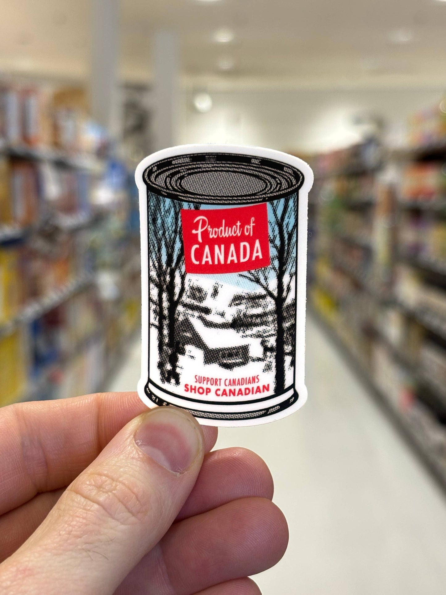 Product of Canada sticker
