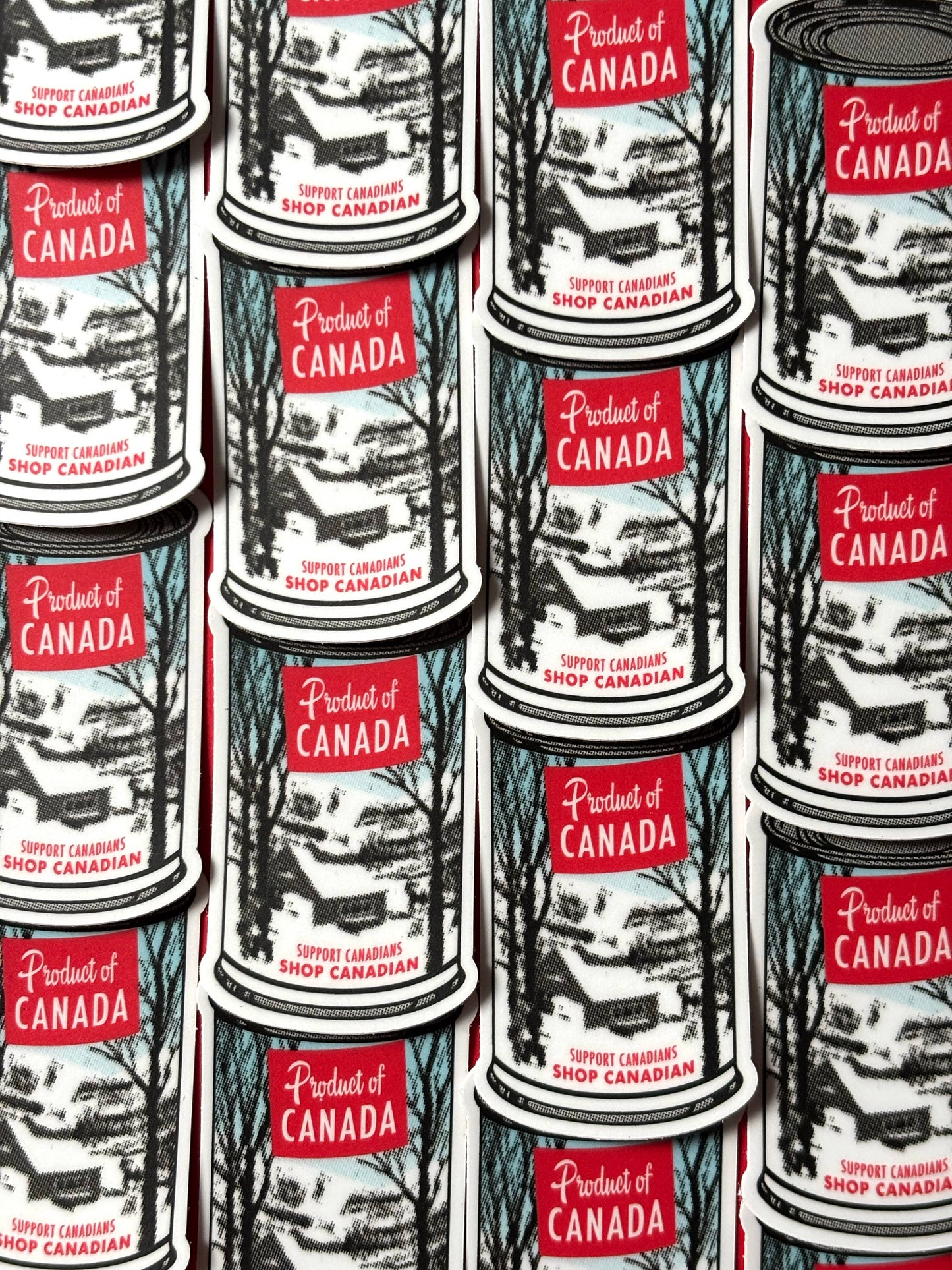 Product of Canada sticker