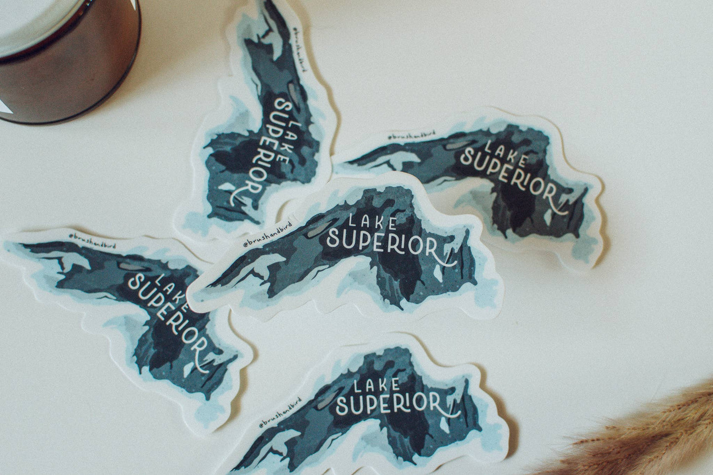 Great Lakes Waterproof Sticker | Lake Superior Vinyl Decal