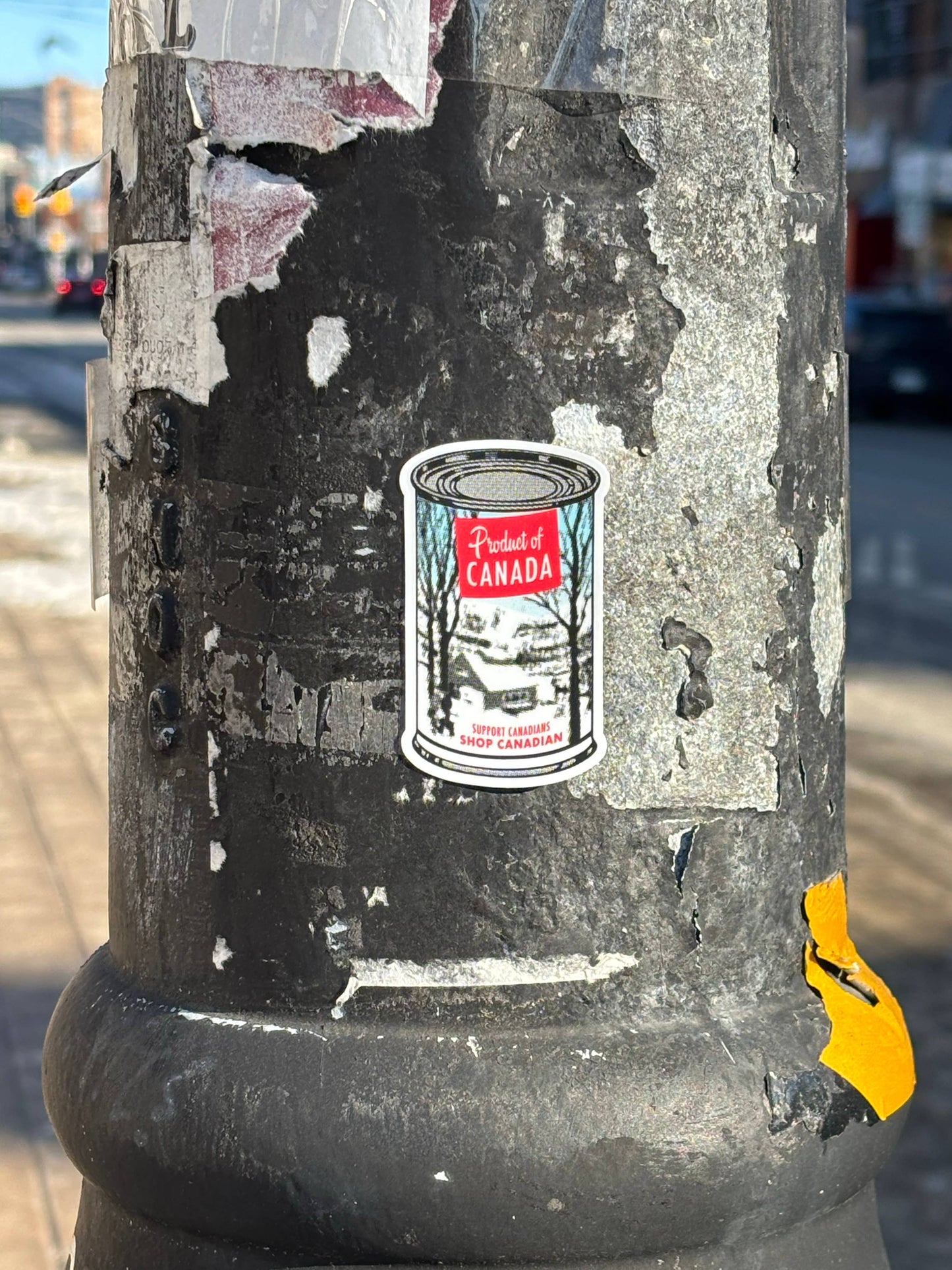 Product of Canada sticker