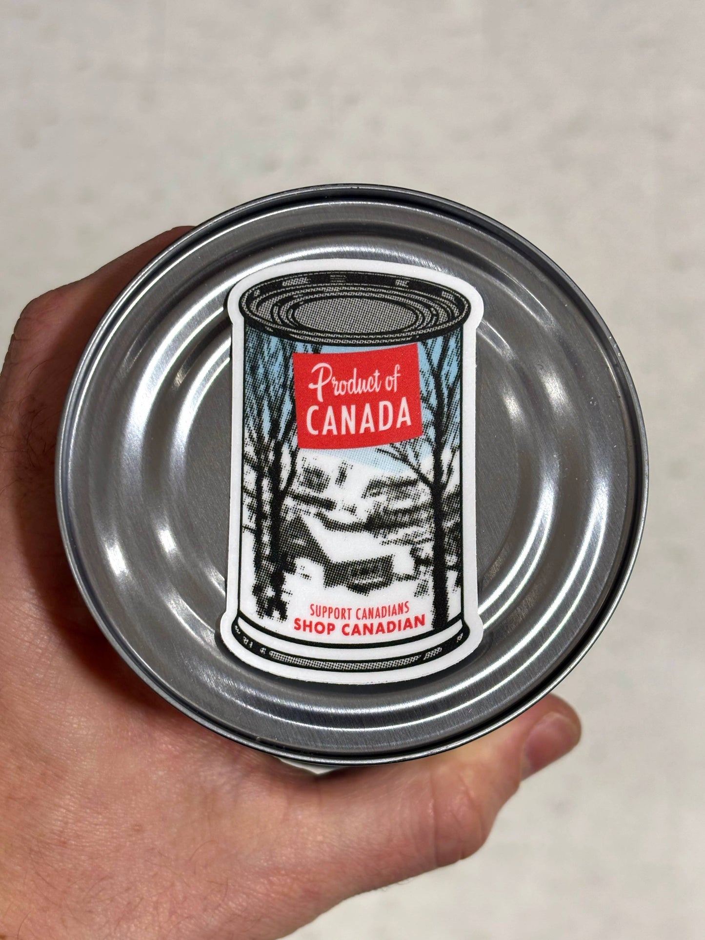 Product of Canada sticker