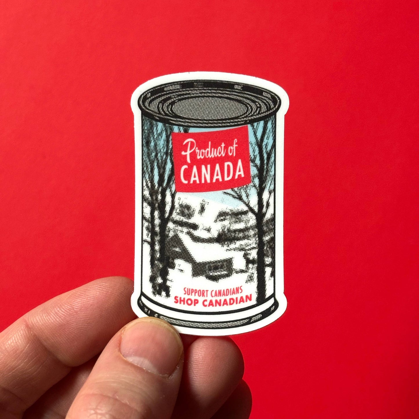 Product of Canada sticker