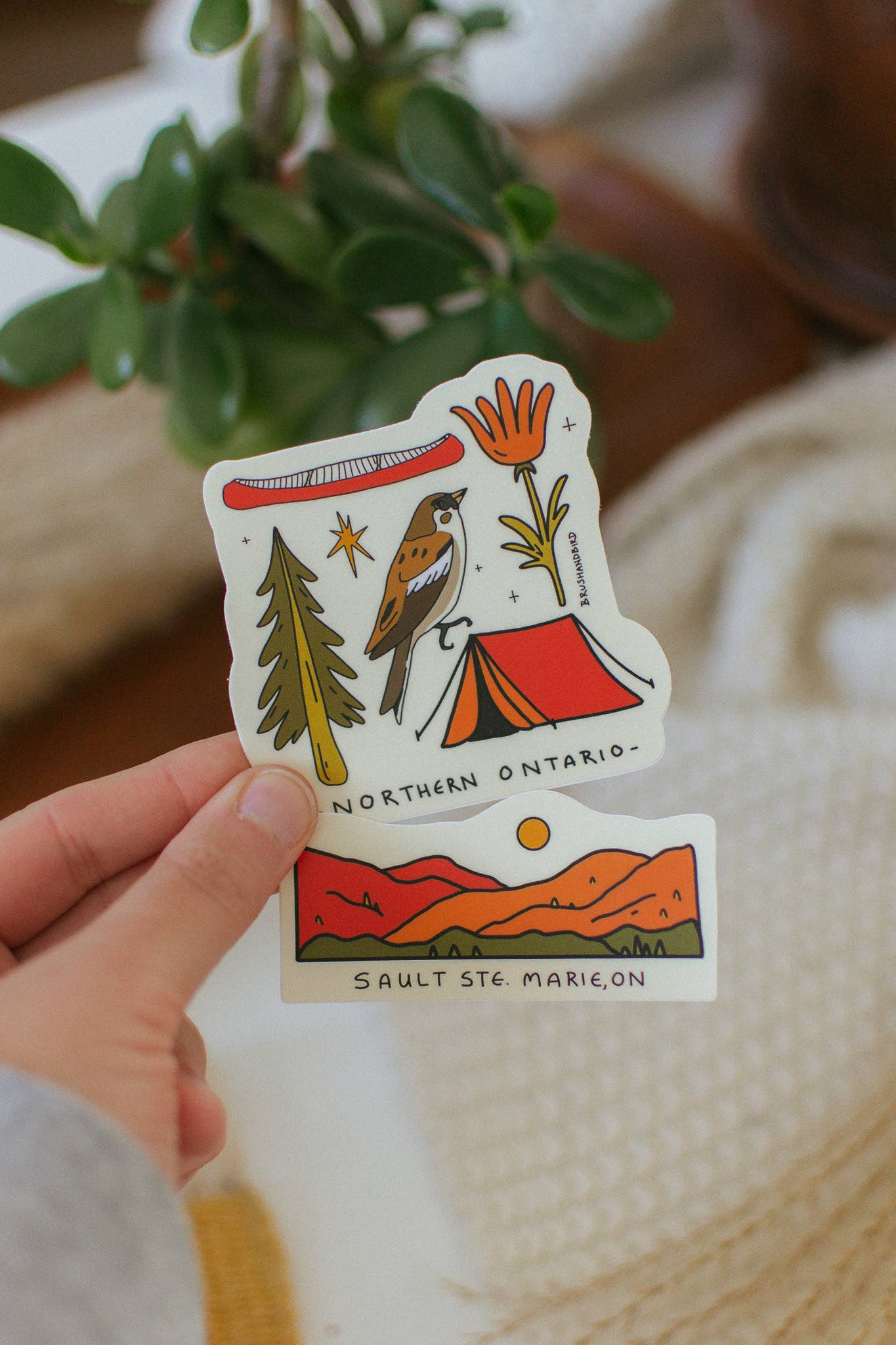 Northern Ontario Sticker | Vinyl Waterproof Sticker