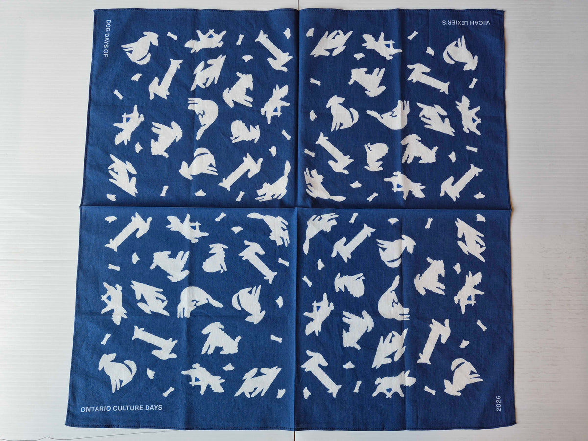 Bandana - "Dog Days of Ontario Culture Days"