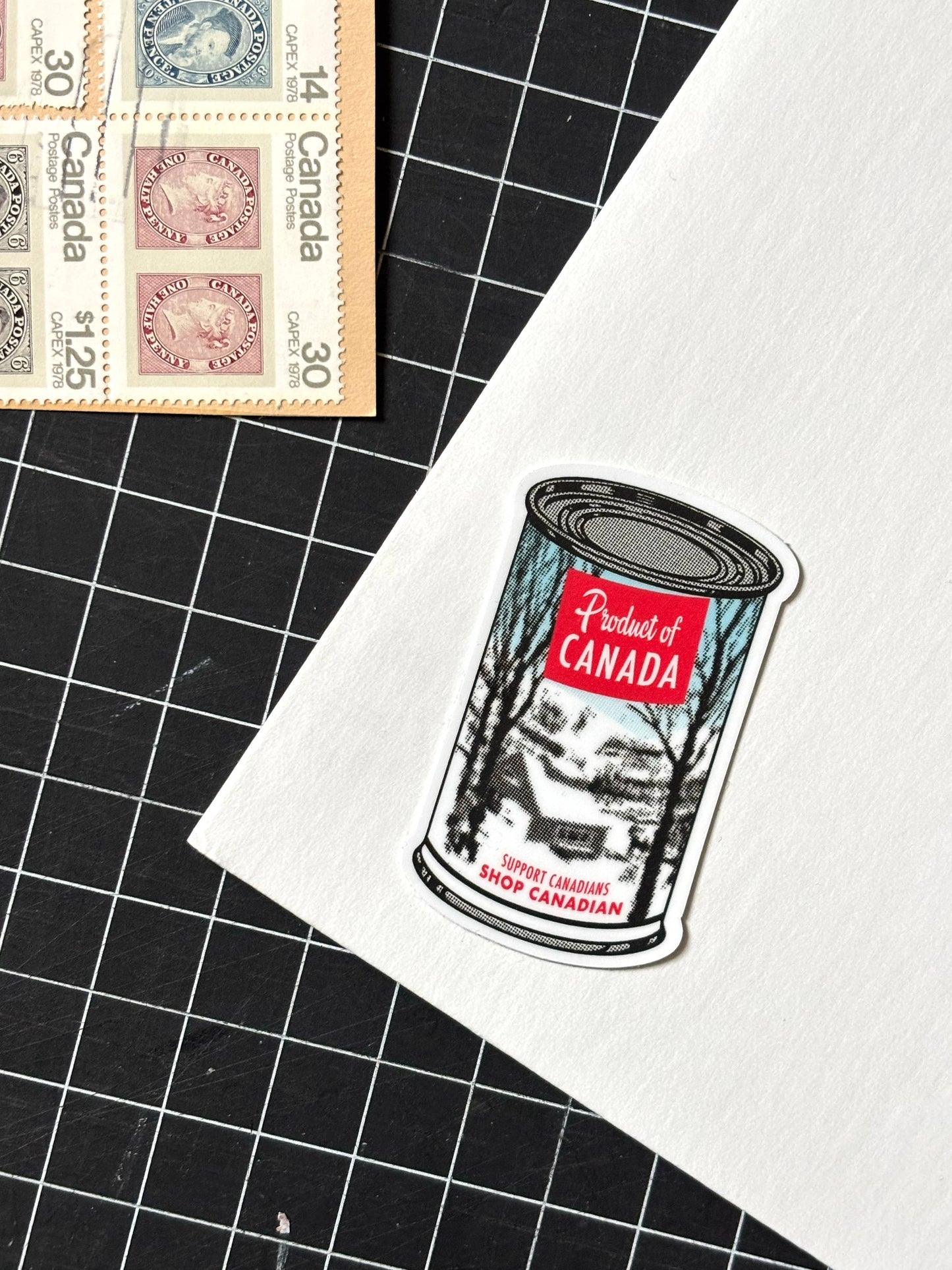 Product of Canada sticker